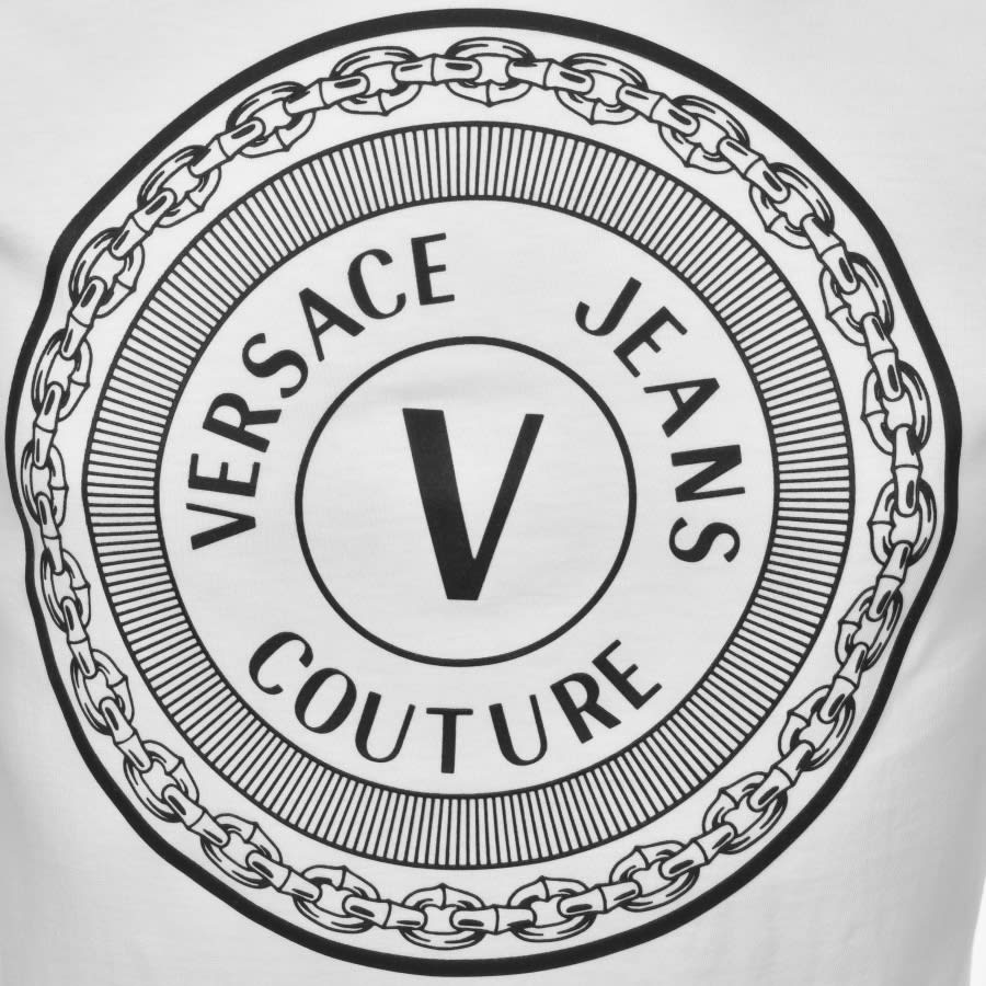 Alternative Image for ProductVersace Jeans Couture Slim Logo T Shirt White3
